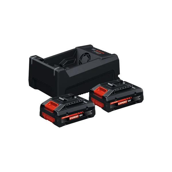 Starter Set 2x batterie EXPERT EXBA 18V 4.0Ah + 1x chargeur GAL 12V/18V-80 (C) Expert - 1600A0373J Bosch