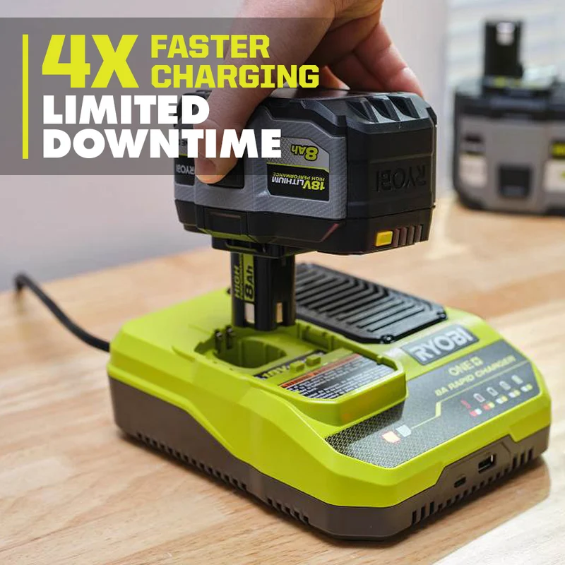 18V ONE+ 8AH Lithium HIGH PERFORMANCE Starter Kit