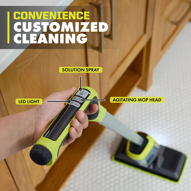 USB Lithium Power Spray Mop Kit