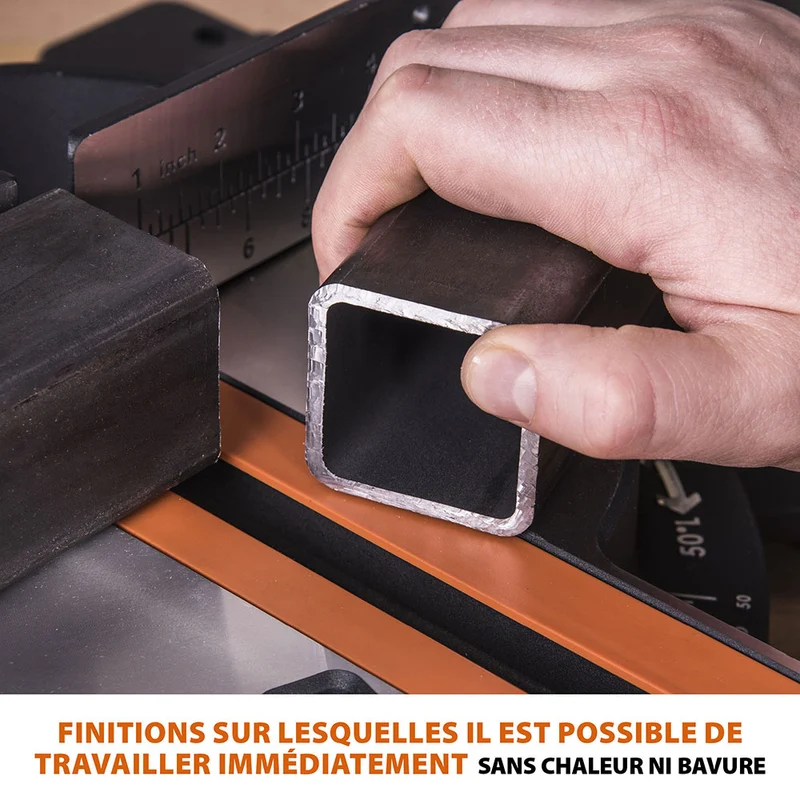 Pack Evolution : Scie à onglet électrique 255mm R255SMS+ avec lame multi-matériaux TCT + Support pour scie à onglet