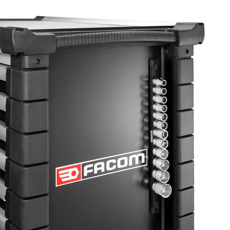 [S.40EGRPPB] Rack magnétique de 12 douilles 1/2, 6 pans OGV® Grip