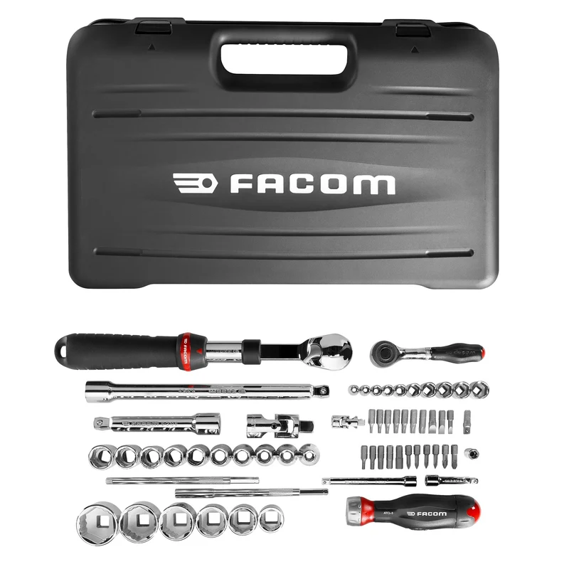 [RS.GRPPB] Coffret MBOX serrage 1/4 & 1/2 OGV® Grip, plateau mousse (60 pces)