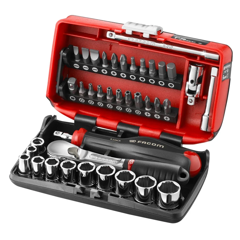 [RL.NANO1GRPPB] Coffret Nano, douilles 6 pans OGV® Grip