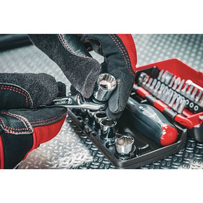 [RL.NANO1GRPPB] Coffret Nano, douilles 6 pans OGV® Grip