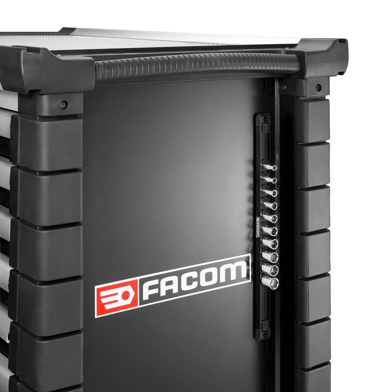 [R.40EGRPPB] Rack magnétique de 10 douilles 1/4, 6 pans OGV® Grip