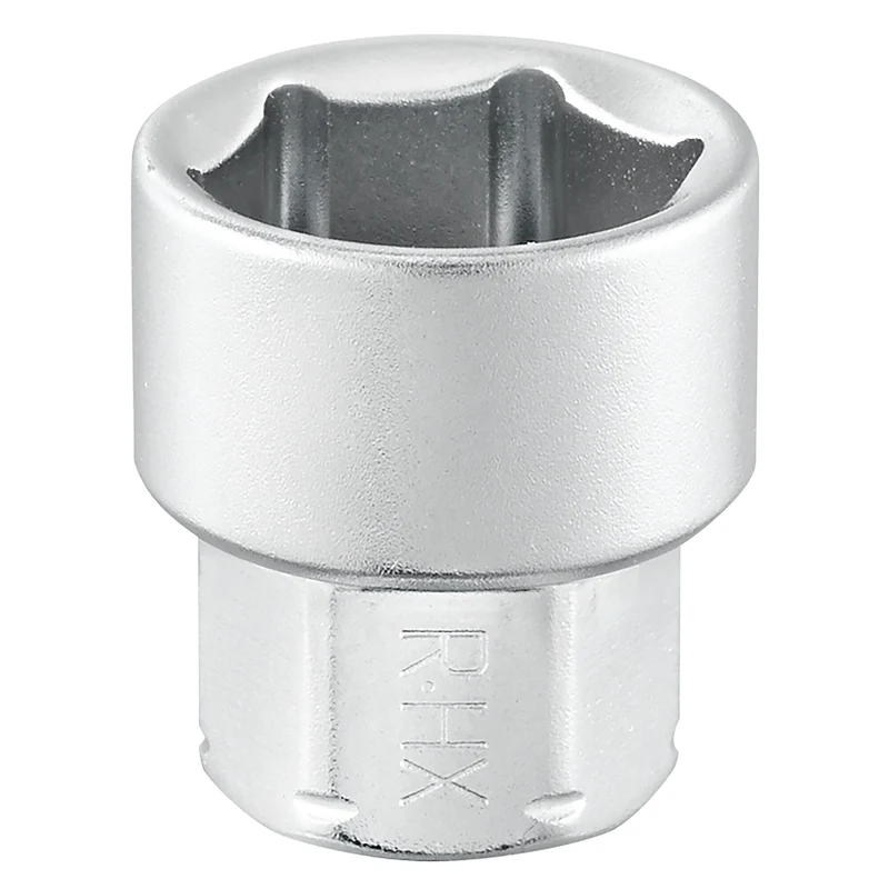 [R.12HX] Douille hexagonale, 6 pans métriques, 1/4", 12 mm