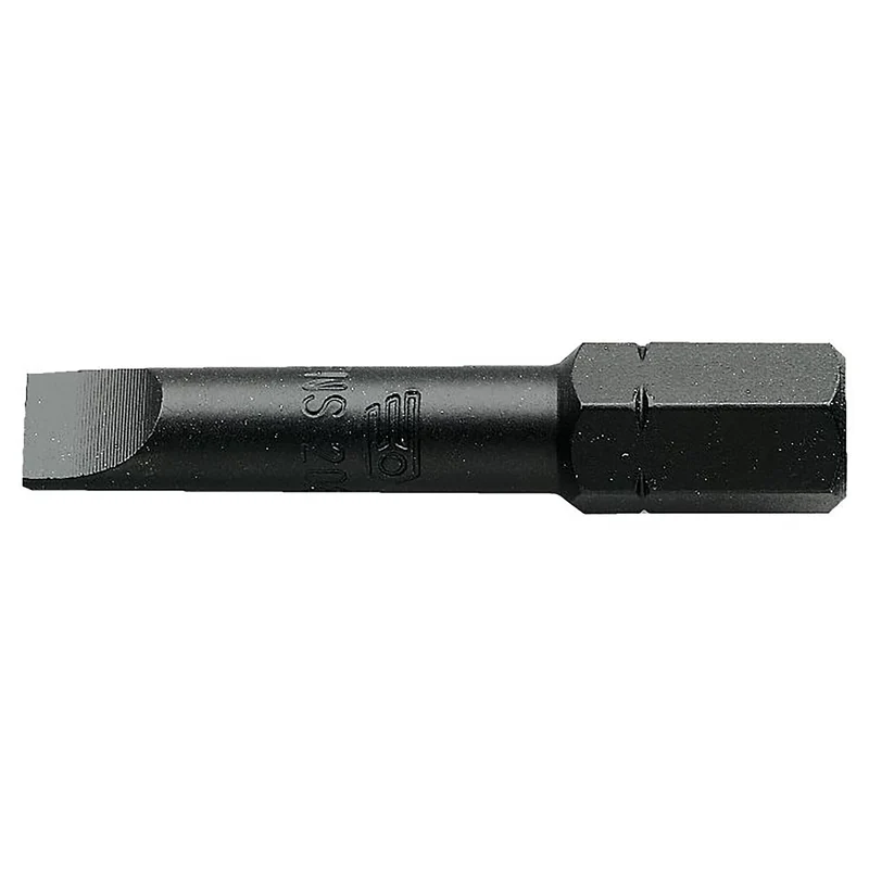 [ENS.212] Embouts de vissage pour tournevis à impact, série 2, empreinte vis fendue, 12 mm