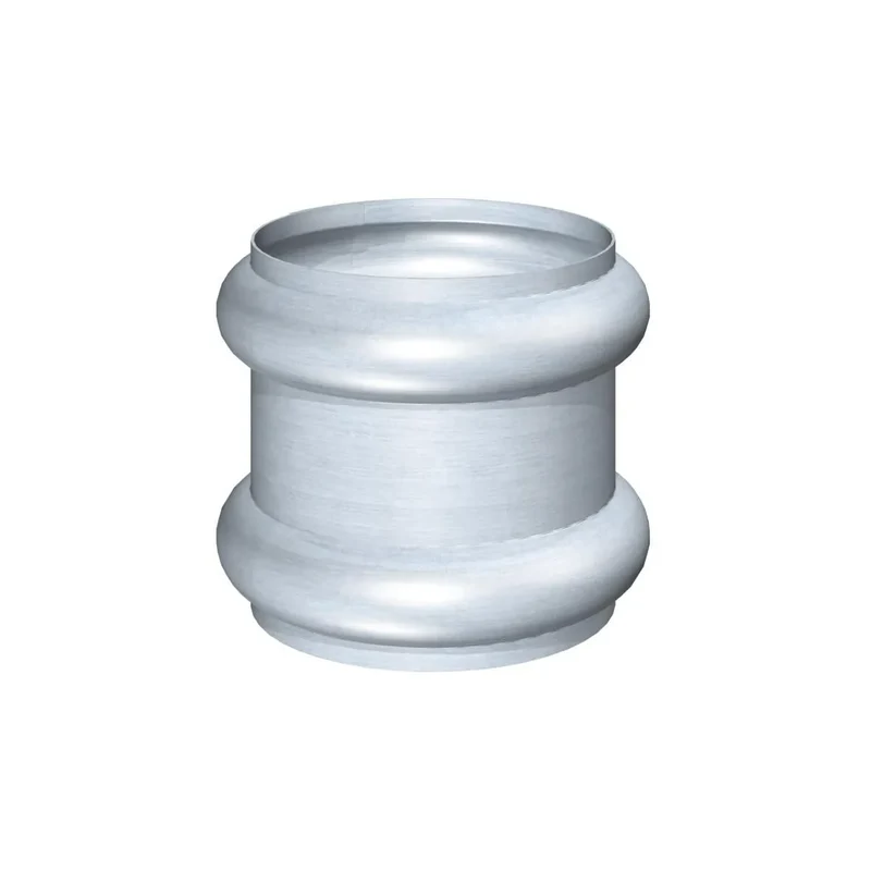 Bague extensible double zinc naturel ø80mm - 11009465