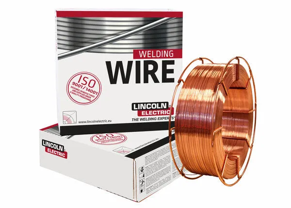 Fil à souder massif cuivré ULTRAMAG 1,0 mm 16 KG (B300) - Lincoln E10K016P6E00