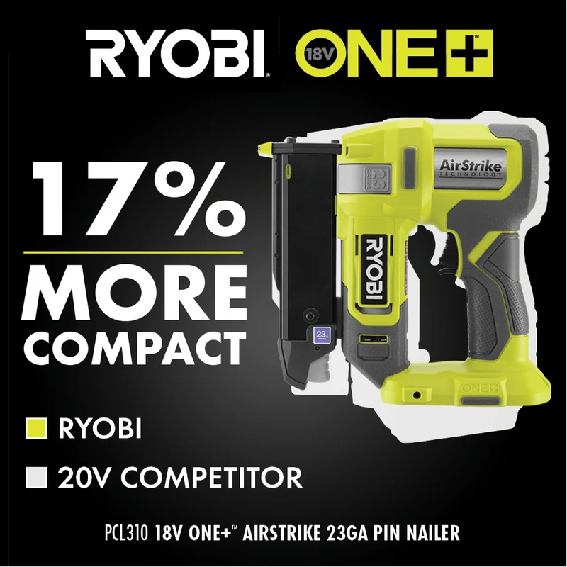 18V ONE+ AirStrike 23GA Pin Nailer Kit