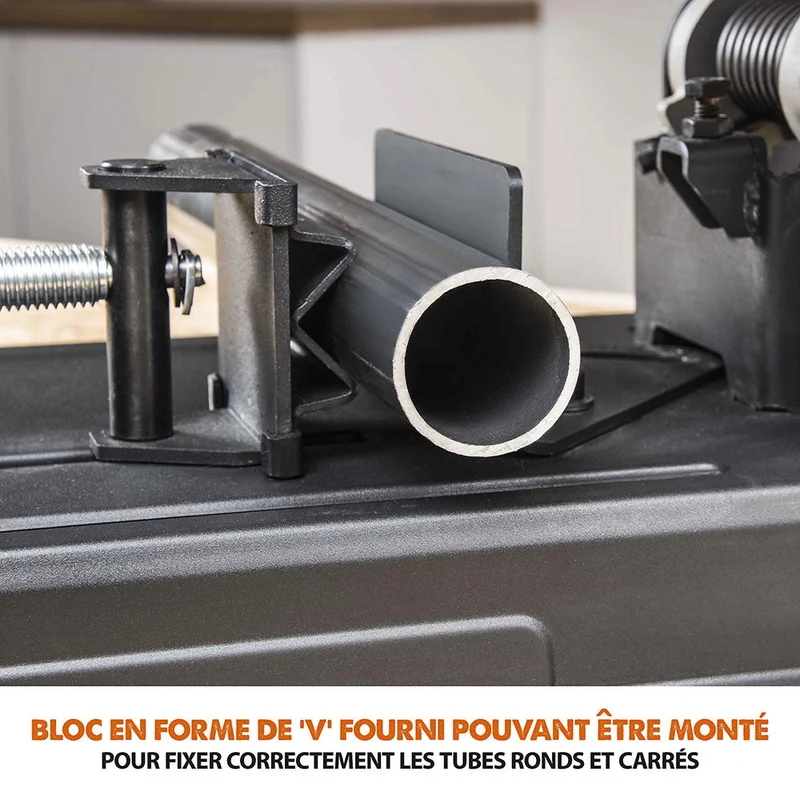 Pack Evolution : Scie à tronçonner 355mm R355CPS avec Lame multi-matériaux TCT + Support