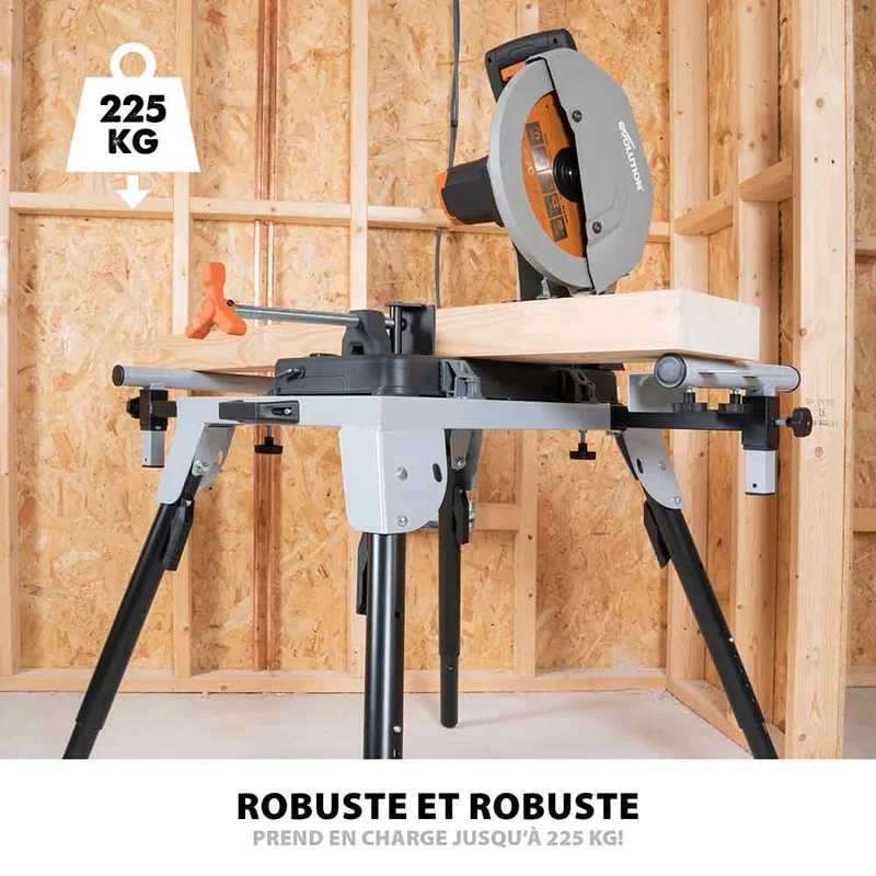 Pack Evolution : Scie à tronçonner 355mm R355CPS avec Lame multi-matériaux TCT + Support