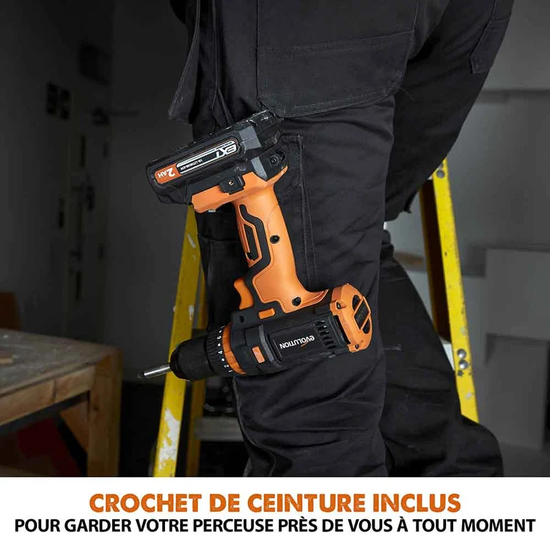 Perceuse-visseuse sans fil Evolution R13CMB-Li sans batterie ni chargeur
