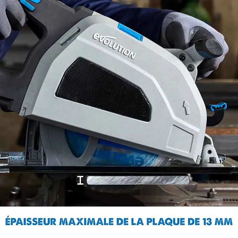 Scie circulaire 210mm Evolution S210CCS pour la découpe du métal