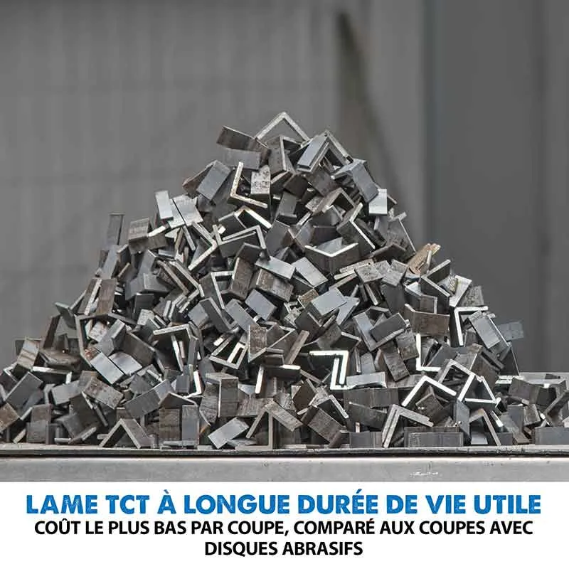 Scie à tronçonner 355mm Evolution S355CPS pour la découpe du métal