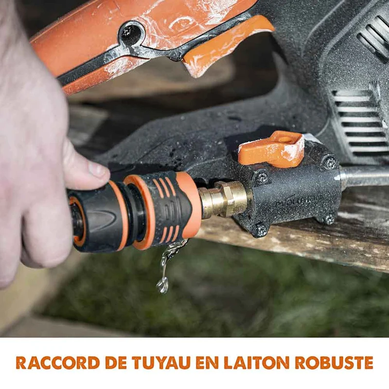 Scie à béton électrique 300mm Evolution R300DCT PLUS avec système anti-poussière et lame diamant premium