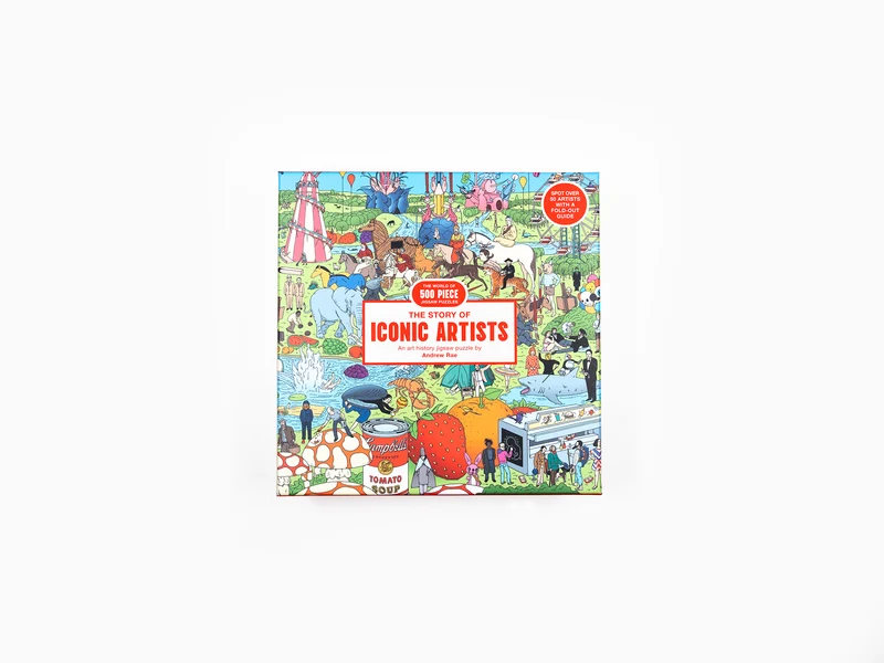 L'histoire d'artistes emblématiques - Un puzzle de 500 pièces sur l'histoire de l'art