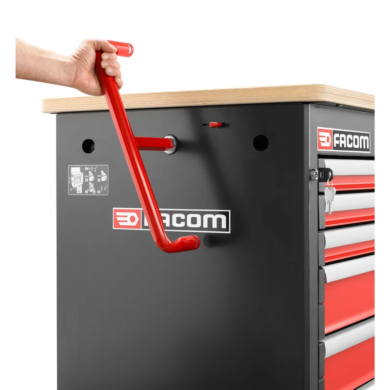 [JET.6MWBAPF] Établi position mobile ou fixe, 6 tiroirs