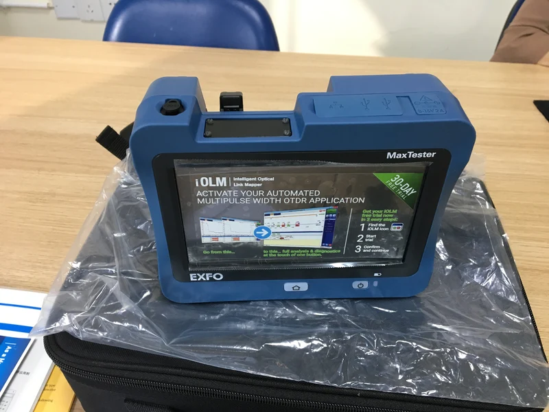 OTDR MAX-715B-M1-Oi(OTDR + iOLM), MaxTester SM Fiber OTDR, 1310/1550nm, APC/SC, UPC/FC
