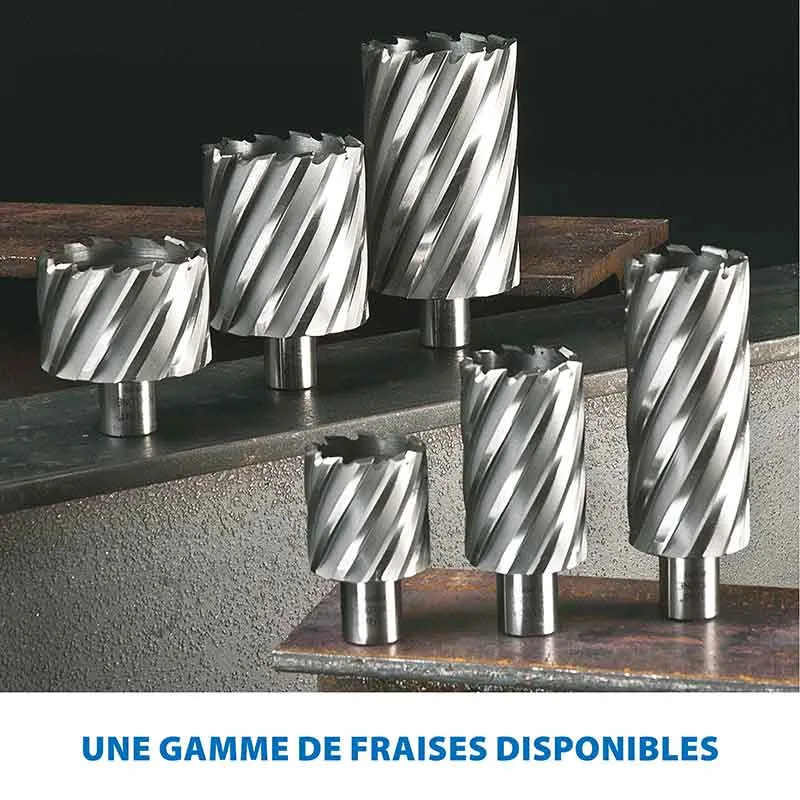 Perceuse magnétique industrielle 28mm Evolution S28MAG pour le travail du métal