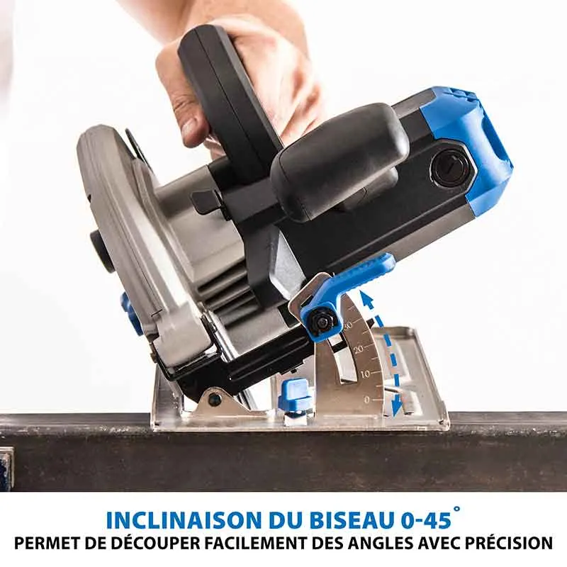 Scie circulaire 185mm Evolution S185CCSL pour la découpe du métal