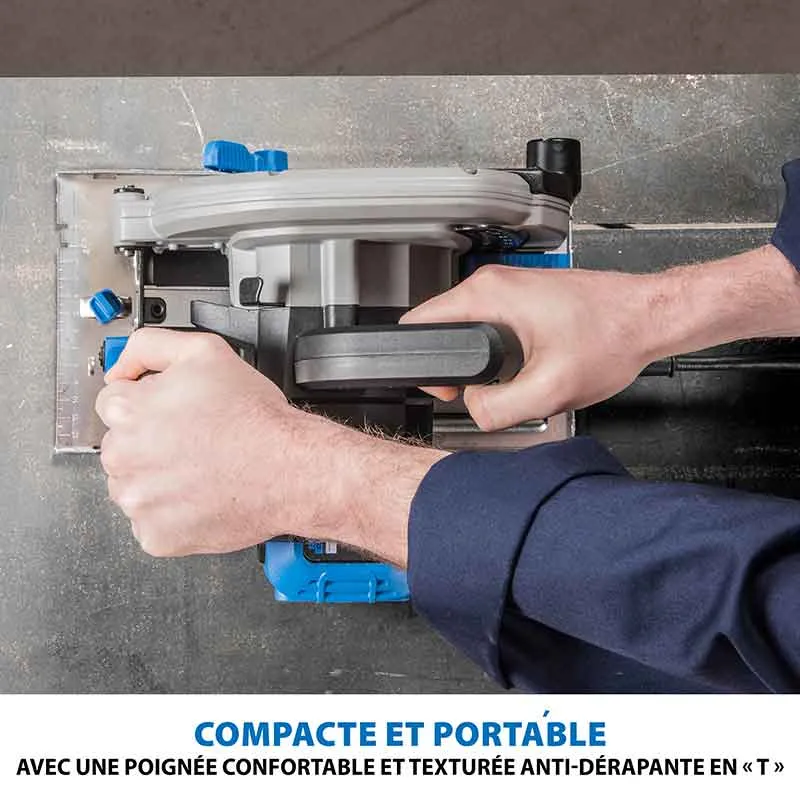 Scie circulaire 185mm Evolution S185CCSL pour la découpe du métal