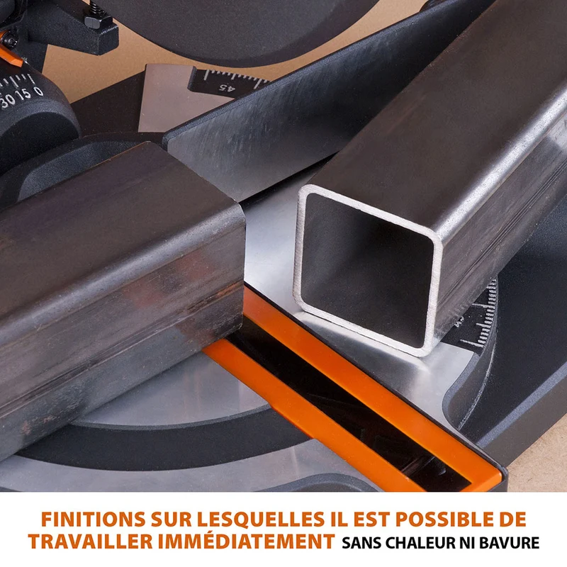 Scie à onglet 210mm Evolution R210CMS avec lame multi-matériaux TCT