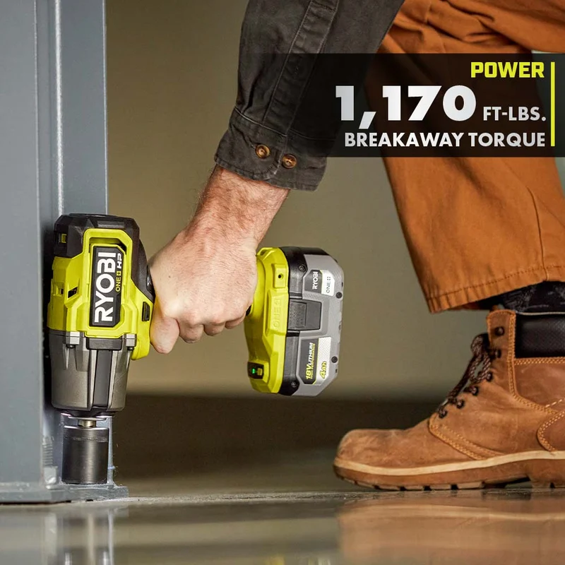 18V ONE+ HP Brushless 4-Mode 1/2" High Torque Impact Wrench Kit