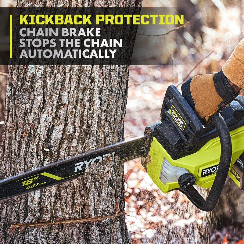 40V HP Brushless 18" Chainsaw Kit