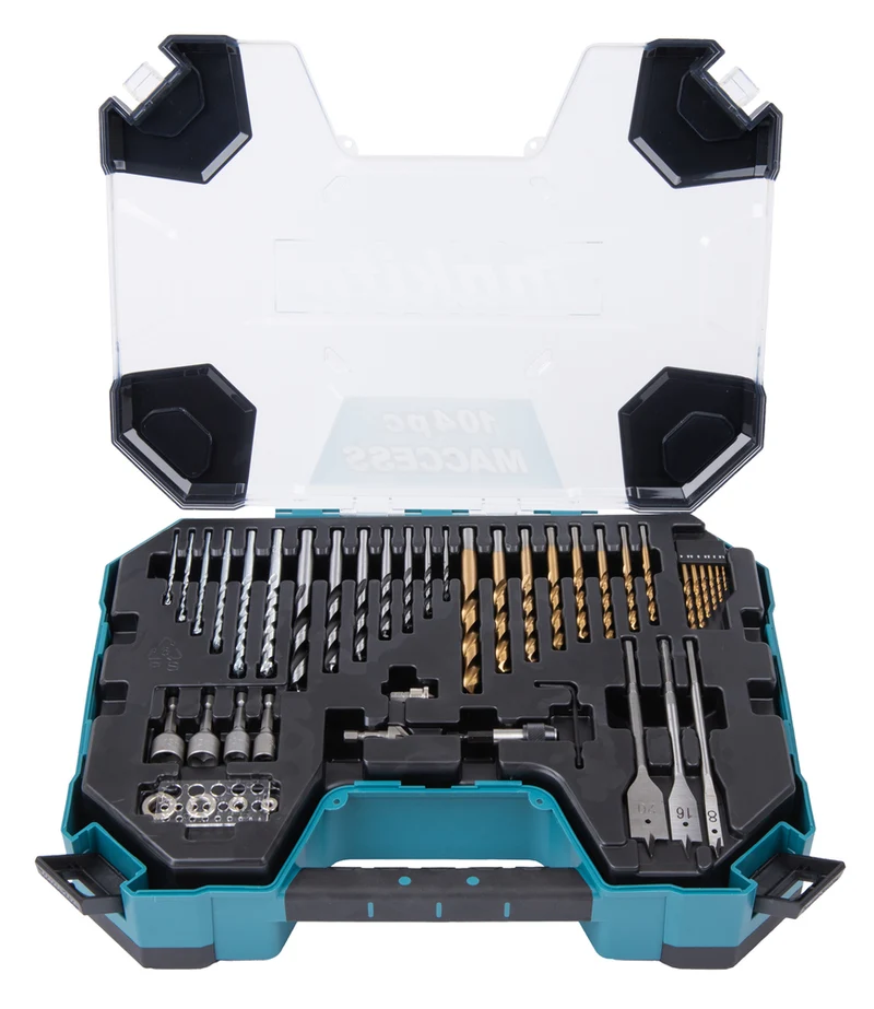 Coffret 104 Accessoires MACCESS - Makita E-22604