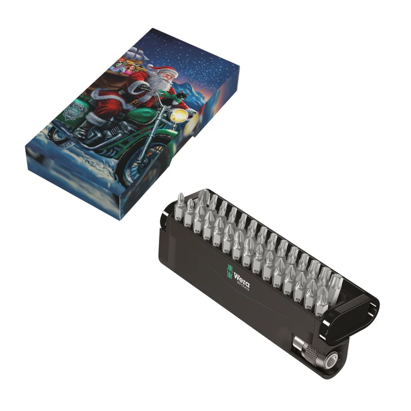 Coffret d'embout Edition Noel Bit-Check 30 - 05135819001 WERA