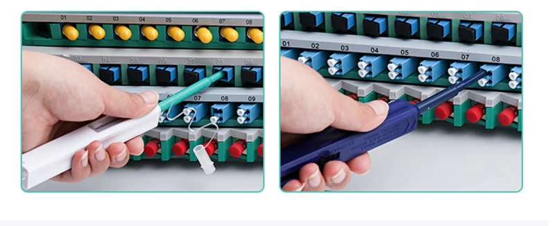 1.25mm Fiber Optic Connector Cleaner/One-Click Cleaner/Push Cleaner