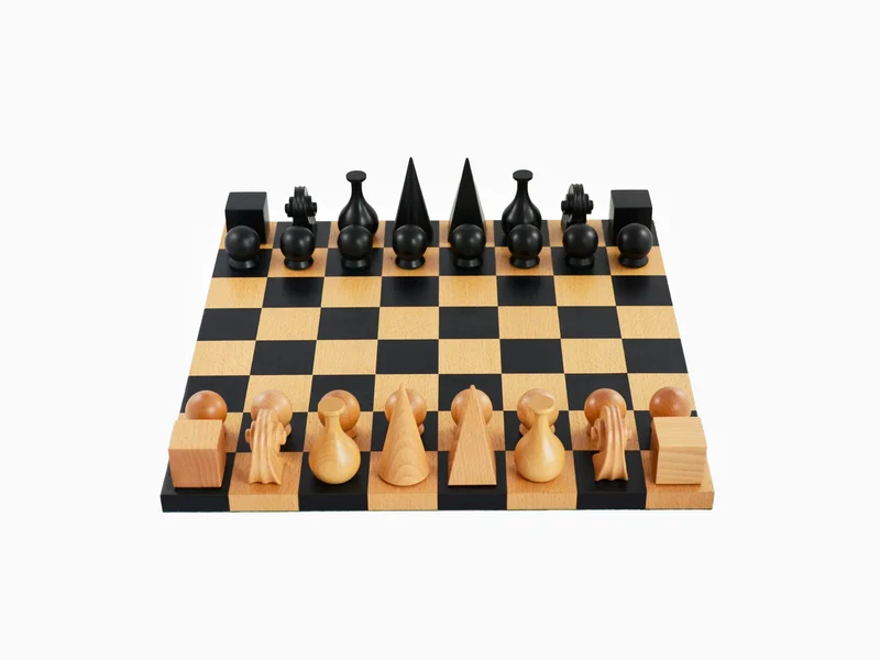 Man Ray - Pièces d'échecs