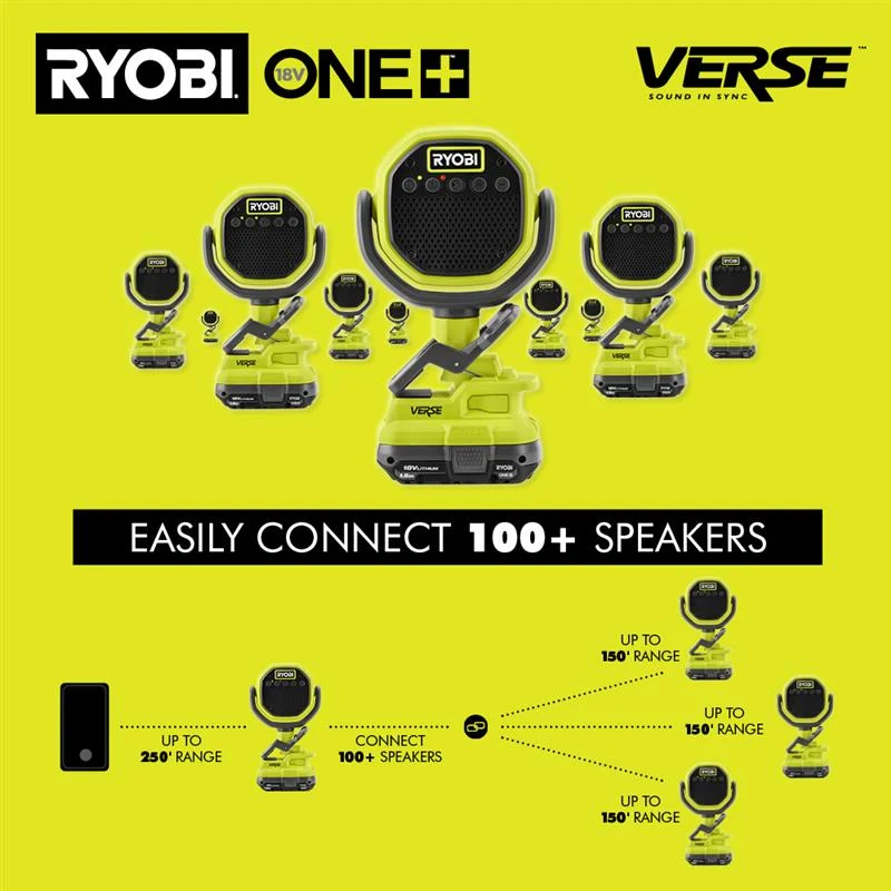 18V ONE+ VERSE Clamp Speaker