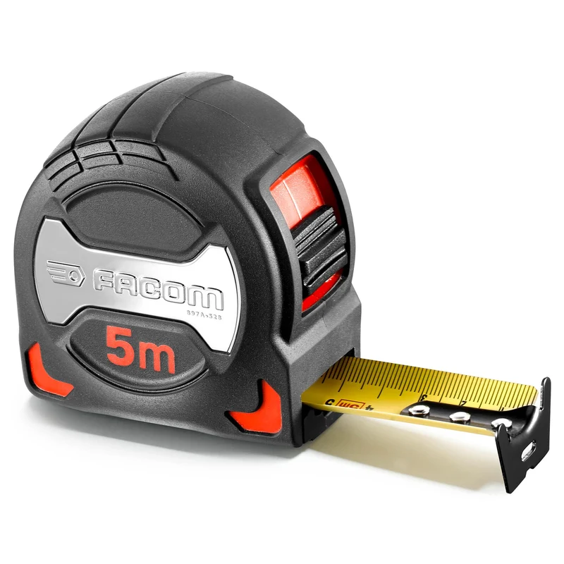 [897A.528] Mesure Premium 5 m avec ruban Mylar 28 mm