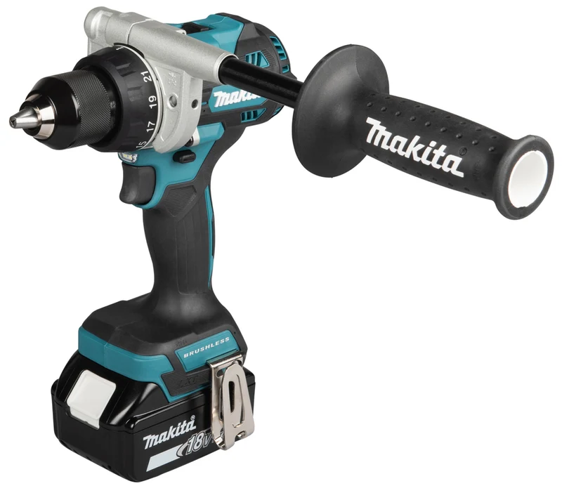 Pack 3 Machines Makita DLX3202TJ – 18 V Li-Ion 5 Ah (Visseuse-perceuse + Meuleuse + Perforateur burineur)