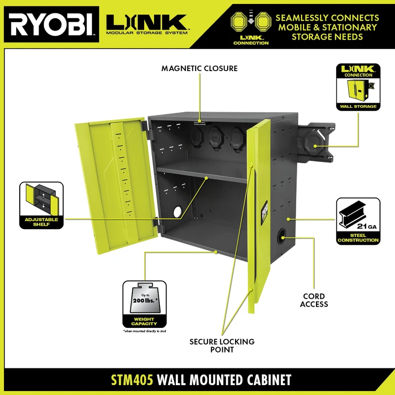 LINK Wall Mounted Cabinet