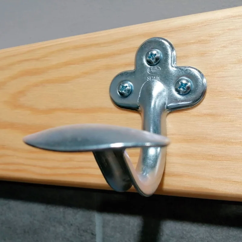 Porte manteau simple en acier zingué - AMIG148