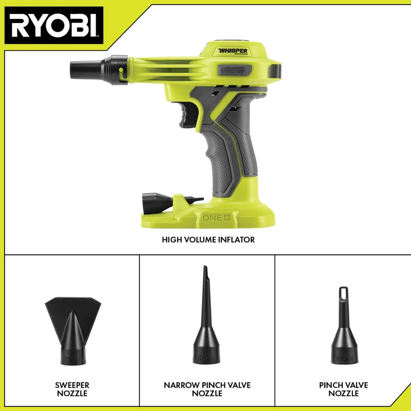 18V ONE+ WHISPER SERIES High Volume Inflator