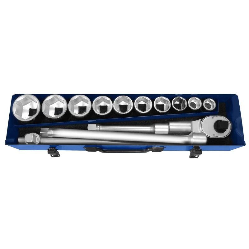 [E194682] Coffret douilles, 3/4", 14 pièces