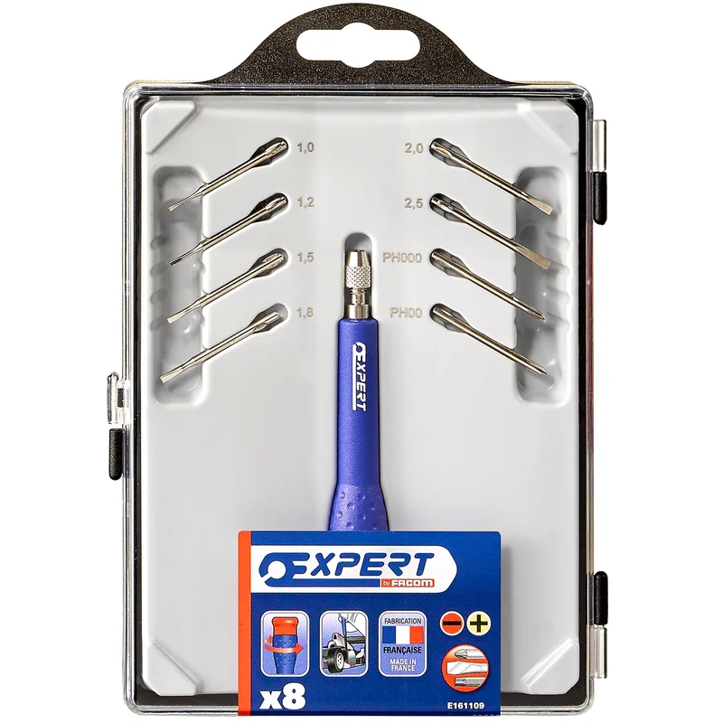 [E161109] EXPERT Coffret de tournevis multilames de précision
