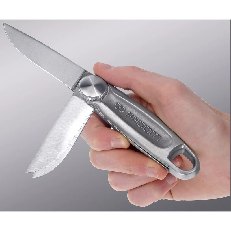 [840LE.PB] Couteau Inox à molette