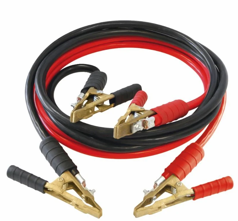 CABLES DEMARRAGE 1000A - 2x4,5m - Ø50mm² - Pinces Laiton - 056190 GYS
