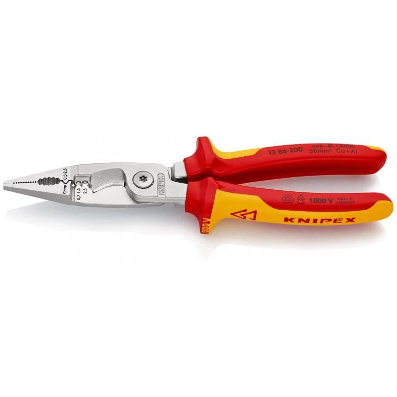 PINCE MULTIFONCTION ISOLEE 1000V - 13 86 200 KNIPEX
