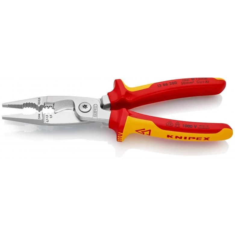 PINCE MULTIFONCTION ISOLEE 1000V - 13 86 200 KNIPEX