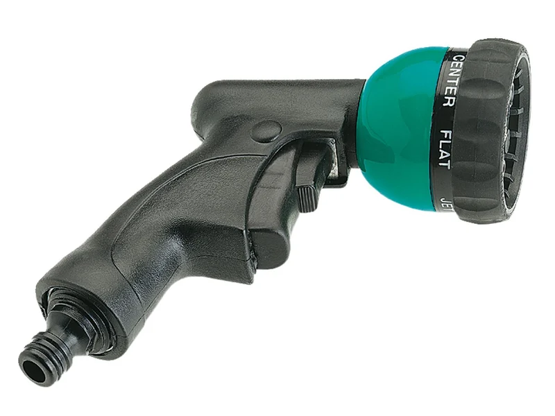 Pistolet de arrosage avec 7 fonctions avec tête et corps mét 2771