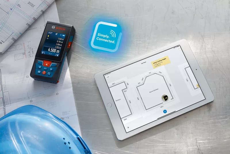 Télémètre GLM 150-27 C int/ext+ caméra intégré Bosch 0601072Z00