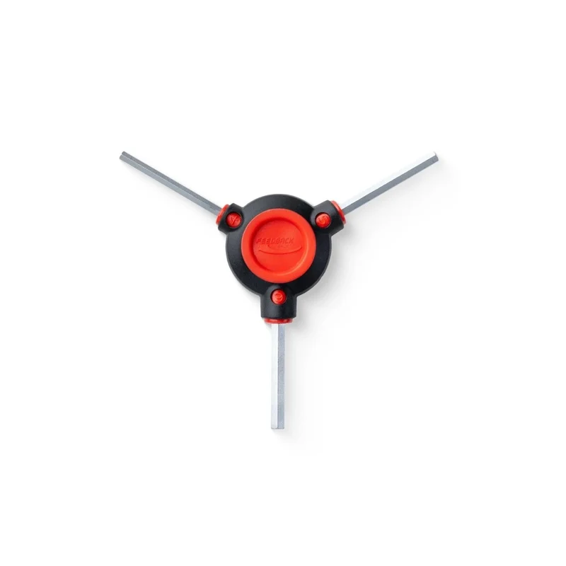 Clé triple Allen 4mm / 5mm / 6mm FEEDBACK Sports