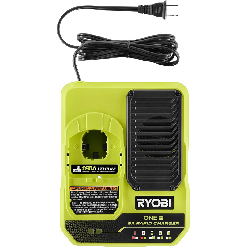 18V ONE+ 8A Rapid Charger