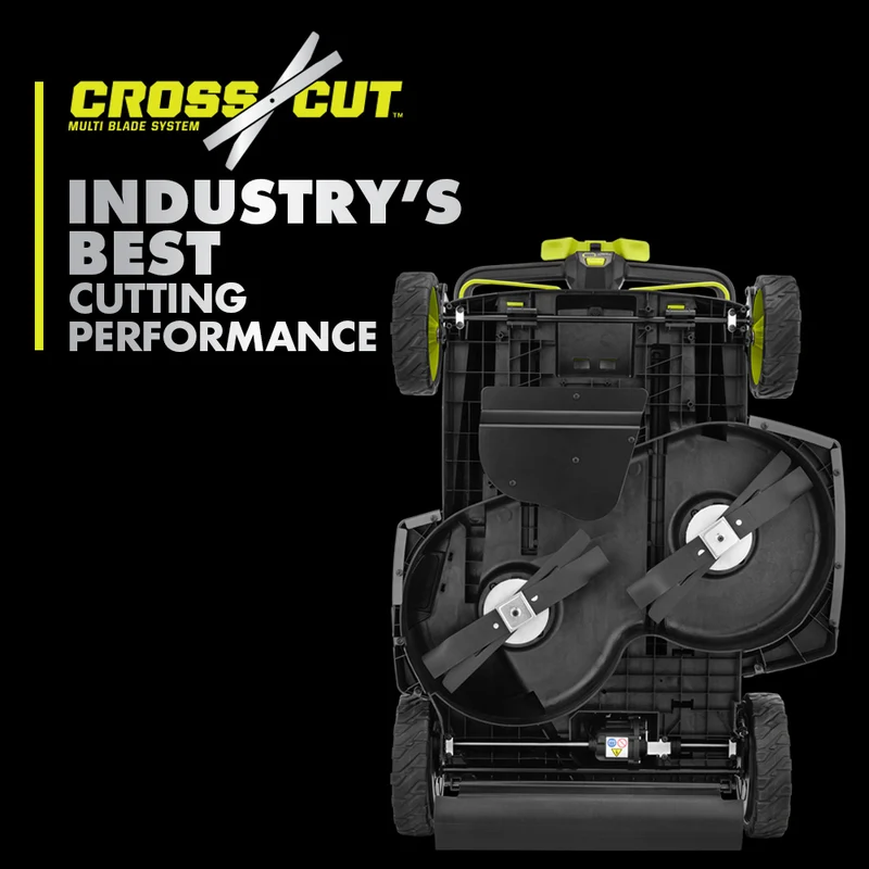 80V HP Brushless 30" Self-Propelled Multi-Blade Mower Kit